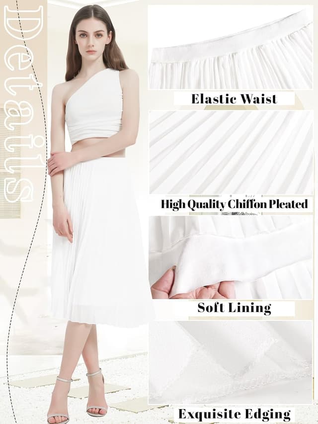 Detalle de Kefiyis Jupe longue plissée S