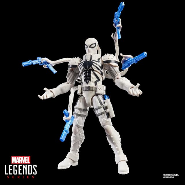 Detalle de Hasbro Marvel Legends Agent Anti-Venom (Spider-Man) Action-Figur inkl. exklusive Foil Sammelkarte