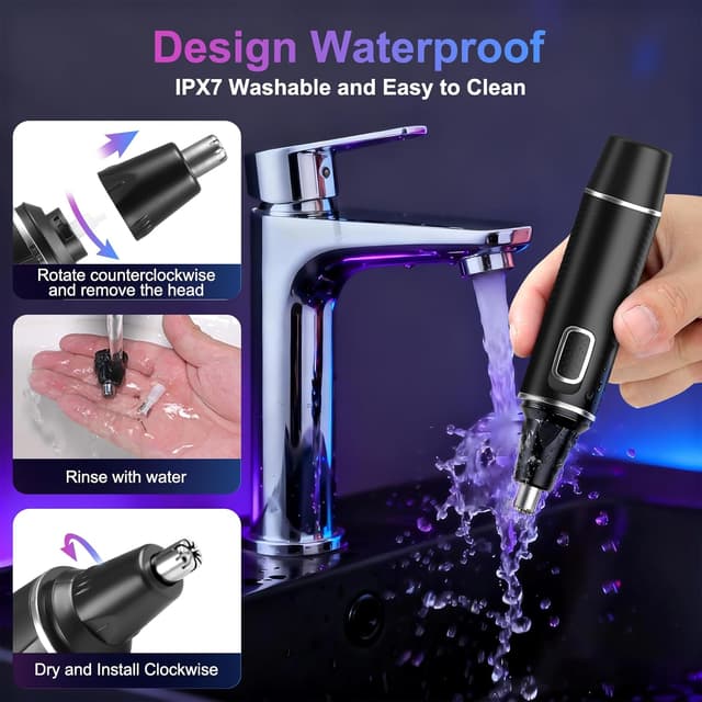 Thumbnail 4 de AREYZIN Nose Hair Trimmer 10000 RPM