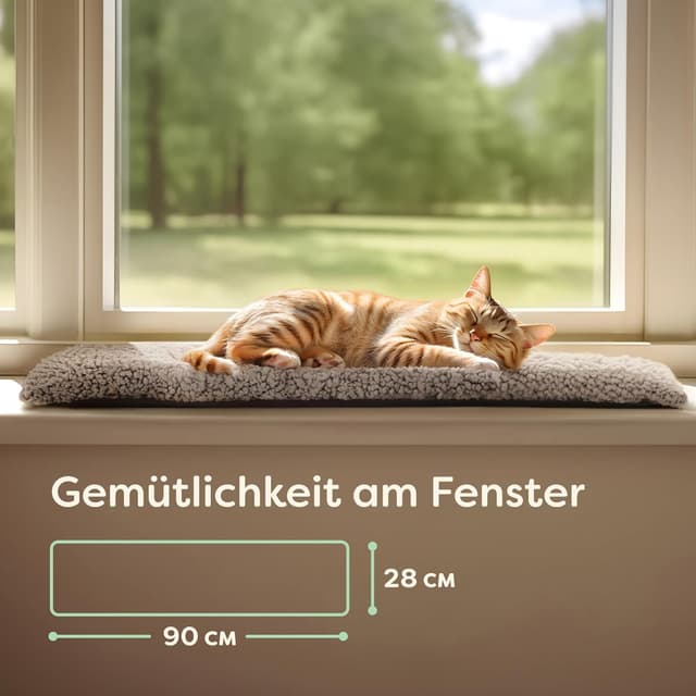 Thumbnail 1 de Knupis Katzen Fensterliege 90x28cm