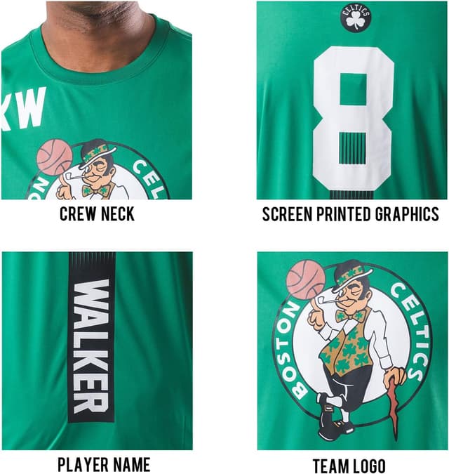 Detalle 1 de Ultra Game Men’s NBA Official “Super Soft Players” T-Shirt