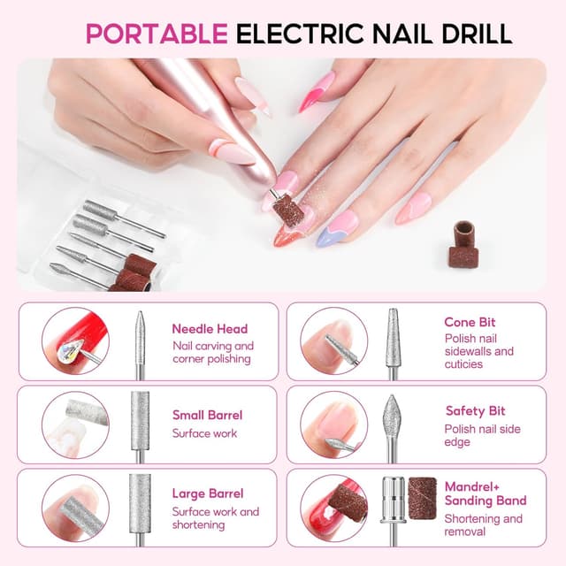 Thumbnail 5 de PEACECOLOR 65Pcs Kit Uñas Semipermanentes con Lámpara 💅