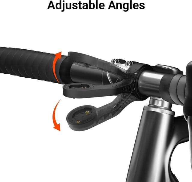 Detalle de CooSpo MT5 Out Front Bike Computer Mount Adapter for Garmin and CooSpo (25.4mm/31.8mm)