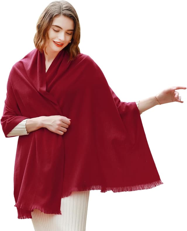 Detalle de RIIQIICHY Sciarpa da donna invernale stile pashmina 70x190 cm