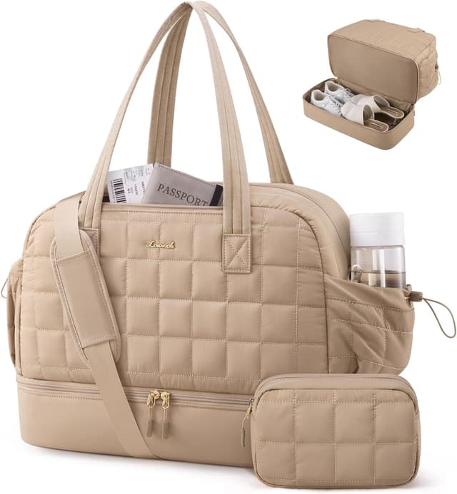 Detalle de LOVEVOOK Weekender Reisetasche Damen 45L