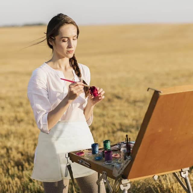 Thumbnail 1 de conda Artist Apron Kunstschürze mit 4 Taschen 🎨