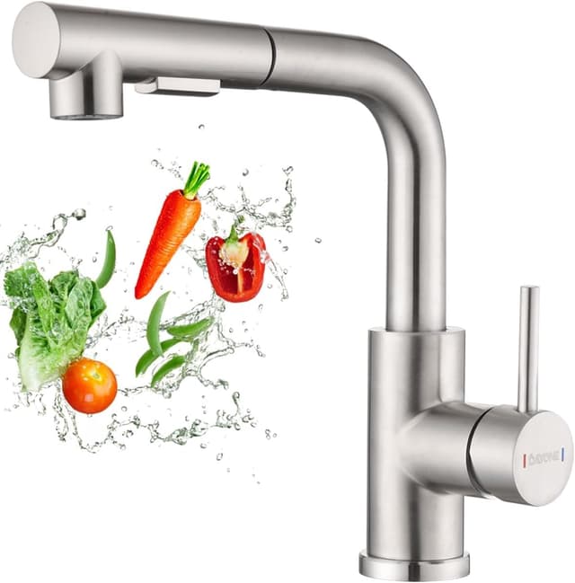 Detalle de DAYONE Küchenarmatur SUS304 Ausziehbare Brause