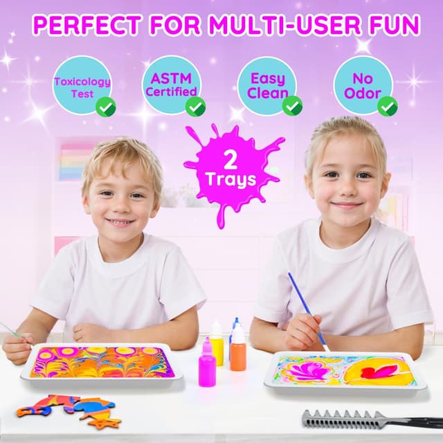 Detalle 2 de MOMUSE Bastelset 2 Tabletts für Kinder ab 6