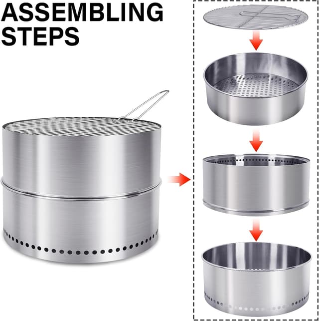 Thumbnail 2 de HGD 19.8 Inch Smokeless Firepit 🌲