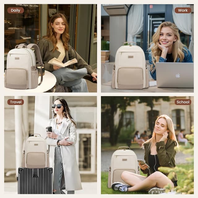 Thumbnail 6 de LOVEVOOK Rucksack Damen 15,6 Zoll đ