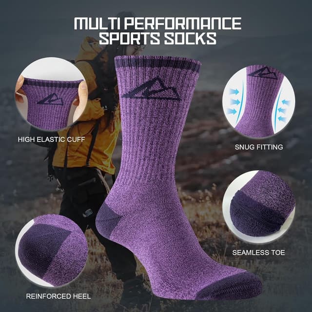 Detalle de Hiking socks for women, 3 pairs