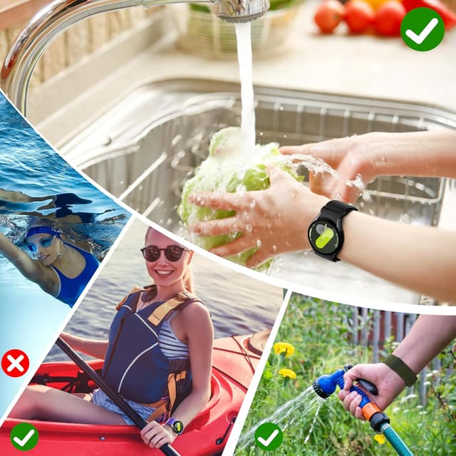 Thumbnail 6 de Polyjoy Ein-Klick Elastisches Armband für Samsung Galaxy Watch 7/6/5/4 (40–47 mm) mit Magnetverschluss