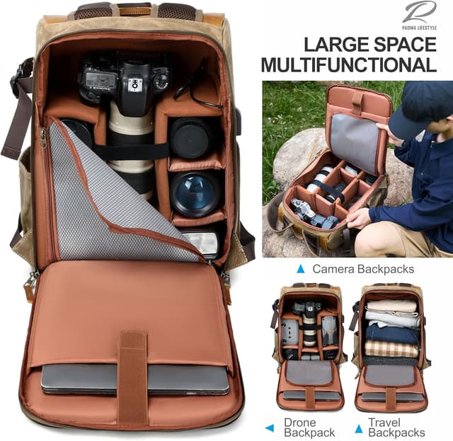 Detalle de Padwa Padwa Camera Backpack 16" laptop