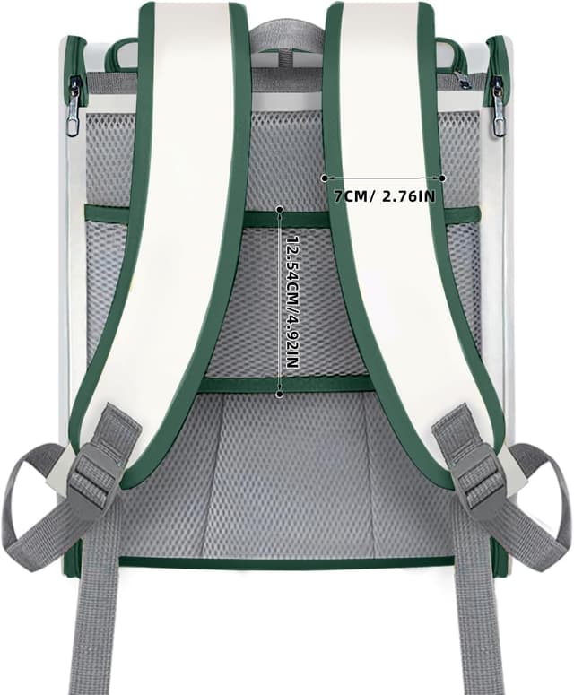 Detalle de SWIHELP Katzenrucksack Pet Carrier 35 x 27 x 40