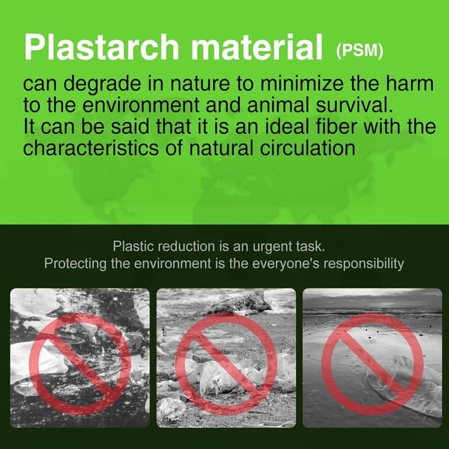 Thumbnail 4 de Biodegradable Bin Liners 50 Litre, 80 Pack 🗑