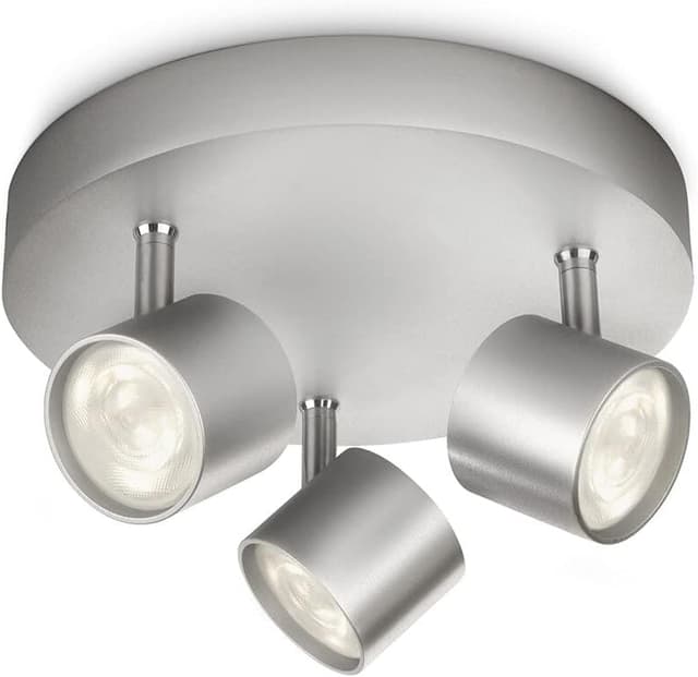 Detalle 2 de Philips myLiving Star - Foco de techo blanco, luz cálida 🌟