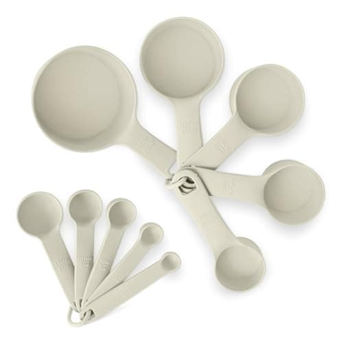 Imagen de Amazon Basics Tazas y Cucharas Medidoras 10 piezas 🍽 en OfertitasTOP