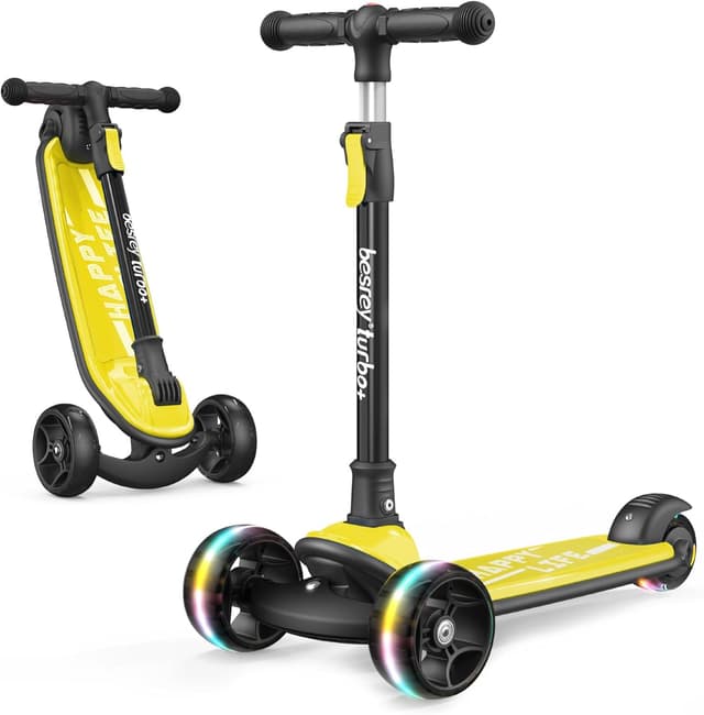 Imagen de besrey Big Wheels Tretroller Kinder en OfertitasTOP