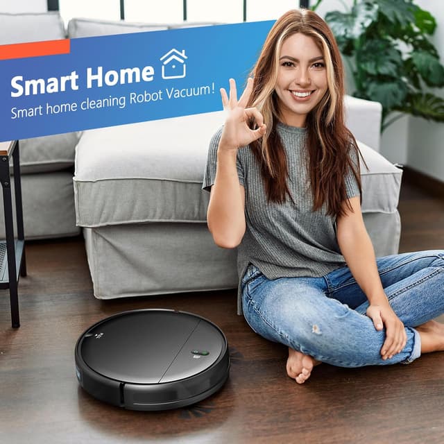 Thumbnail 6 de Robot Vacuum and Mop Combo 2-in-1 BR151 with App/Alexa/Voice Control, Slim 2.87" Self-Charging Design