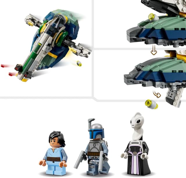 Thumbnail 4 de Lego Jango Fetts Sternenschiff 75433