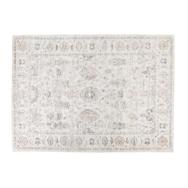 Detalle de El Corte Inglés Alfombra hecha a mano Volga en tonos naturales