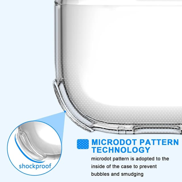 Detalle 2 de Teyomi Funda transparente para AirPods Pro 3