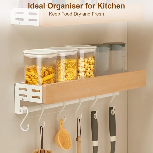 Thumbnail 2 de Cozary 1100ml Barattoli Vetro quadrati impilabili