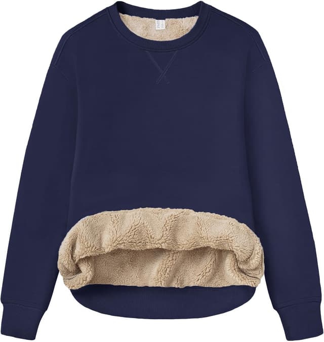 Detalle de TACVASEN Damen Sweatshirt 95% Baumwolle