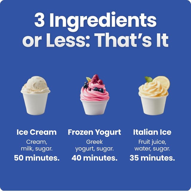 Thumbnail 2 de Chefman Iceman Ice Cream Maker