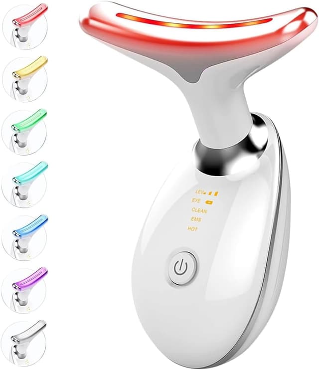 Detalle de 2025 Skin Tightening Face Massager with EMS 3 Modes