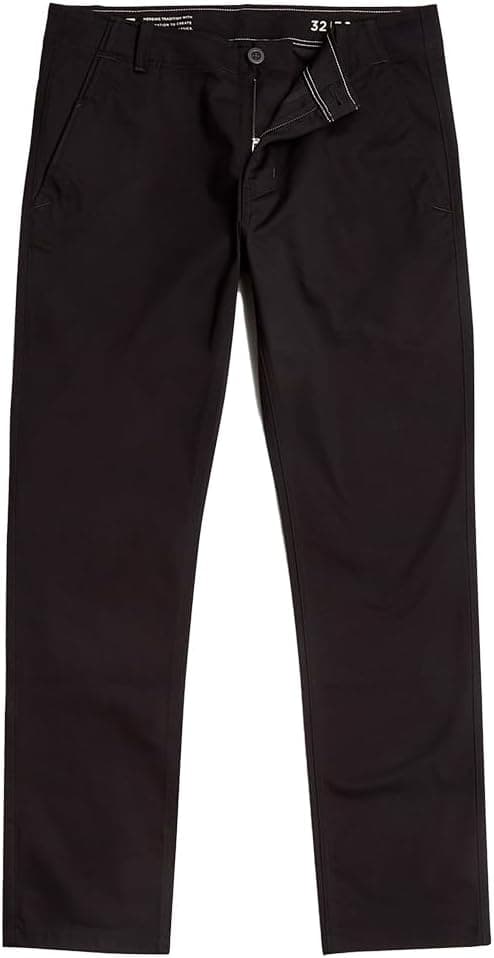 Detalle de G-Star Herren Mosa Straight Chino – bequemer Chino mit Reißverschluss & Münztasche