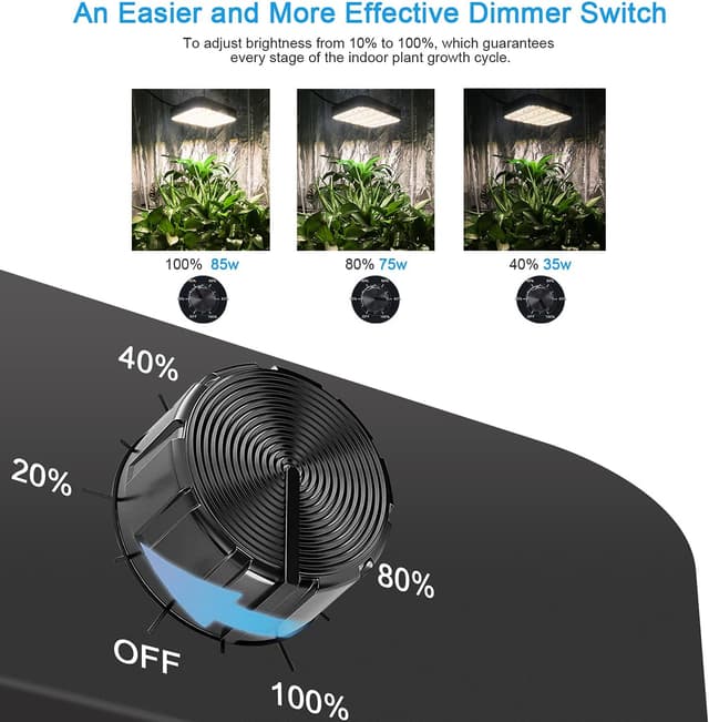 Thumbnail 3 de COKOLILA Lampara cultivo LED regulable 600W