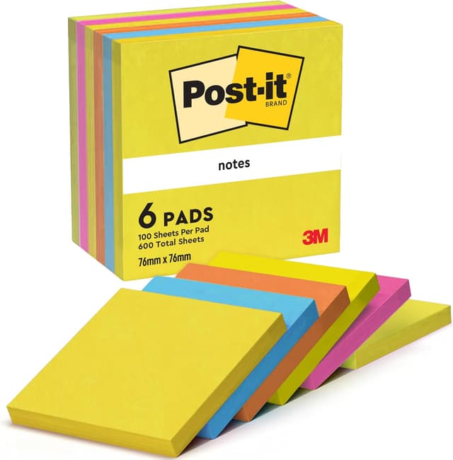 Detalle de Post-it Collezione Energetic 100 fogli