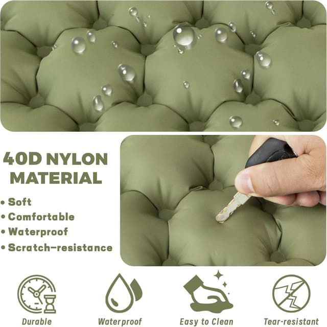 Thumbnail 1 de EULANT Aufblasbares Camping Sitzkissen 42×33×5 cm ⛺