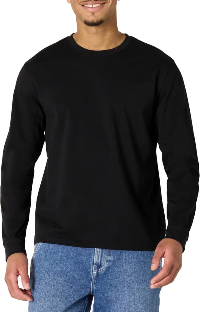 Detalle de Amazon Essentials relaxed fit long sleeve t-shirt