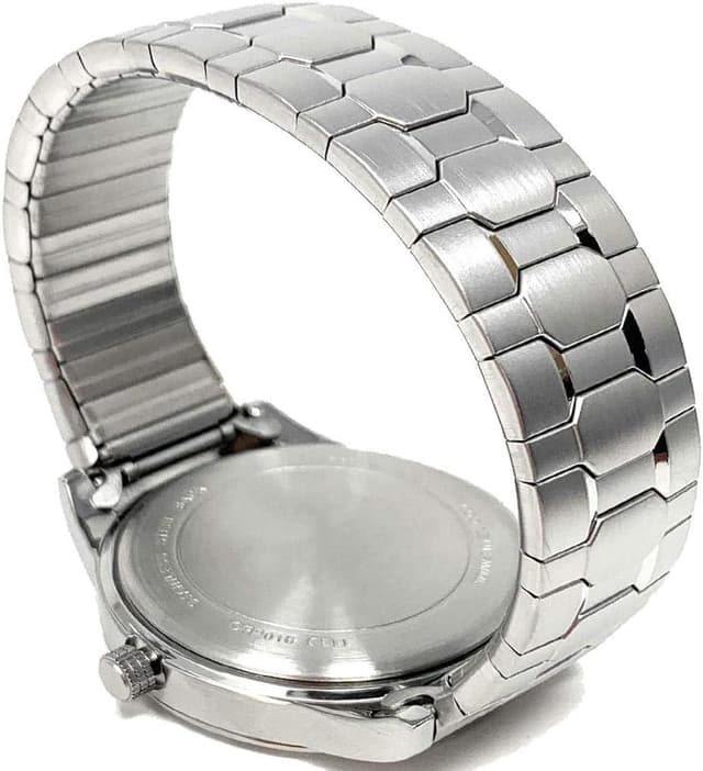 Detalle de Timex Tribute Men’s Citation 42mm Quartz Watch (Stainless Steel Expansion Band)