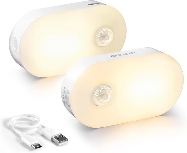 Detalle de Lyridz Motion Sensor Night Light 2-pack 🌙