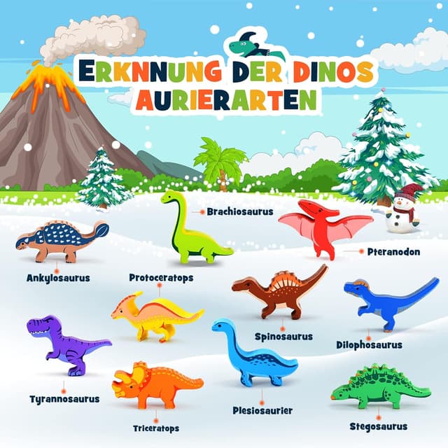 Thumbnail 6 de DejaNard Dinosaurier-Stapelspielzeug