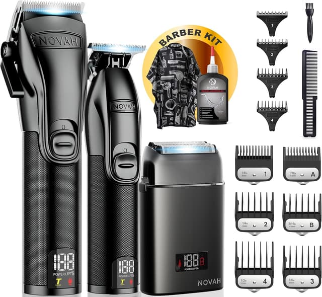 Detalle de NOVAH Grooming Professional Clippers 2-Speed