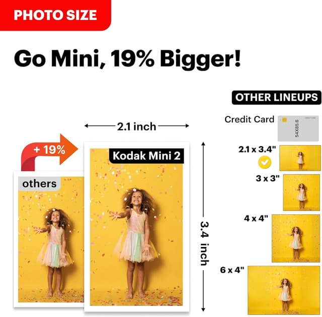 Thumbnail 4 de Kodak Mini Shot 2 Retro 4PASS Instant Camera 💥