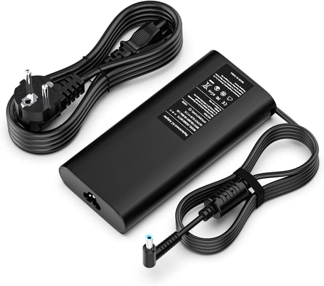 Detalle de 150W Laptop-Ladekabel / Netzteil kompatibel mit HP Omen, Pavilion Gaming, ZBook & EliteBook (4,5 x 3,0 mm)