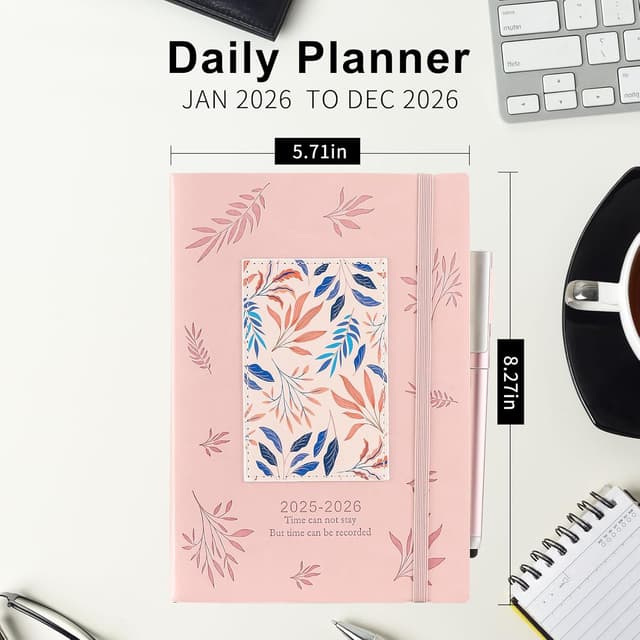 Detalle 2 de Agenda 2026 A5 rose, 14,8 x 21 cm