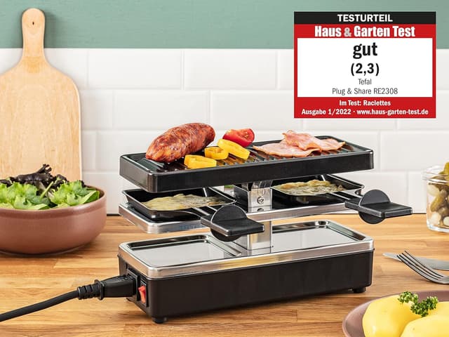 Detalle 1 de Tefal RE2308 Plug Share Raclette 400 W