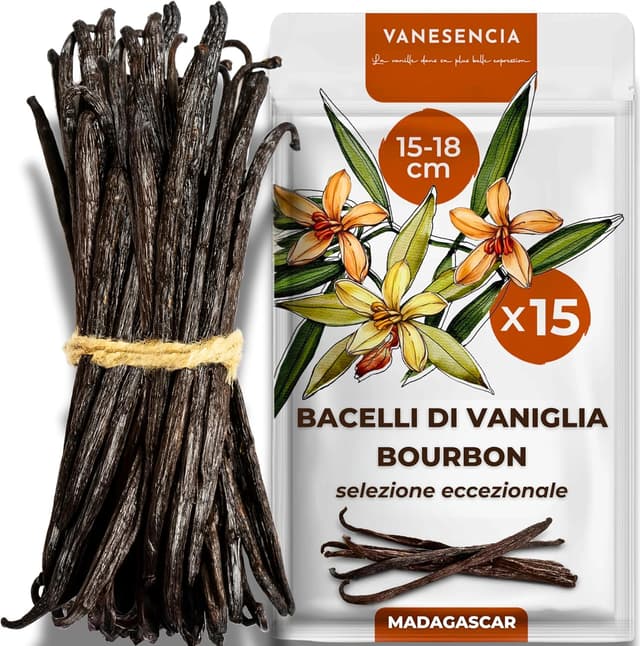 Thumbnail 6 de VANESENCIA Vaniglia Bourbon del Madagascar 7 bacche 13–17 cm