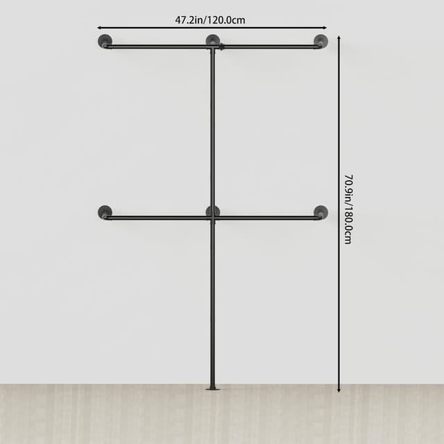 Thumbnail 2 de YheenLf Attaccapanni 120x180cm da parete