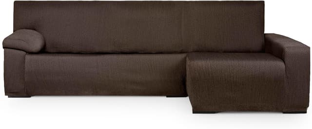 Detalle de Eysa Mini housse canapé L Extensible Marron