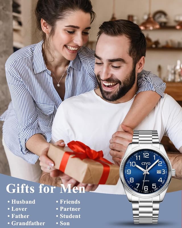 Detalle de CIVO Montre facile à lire, 39 mm