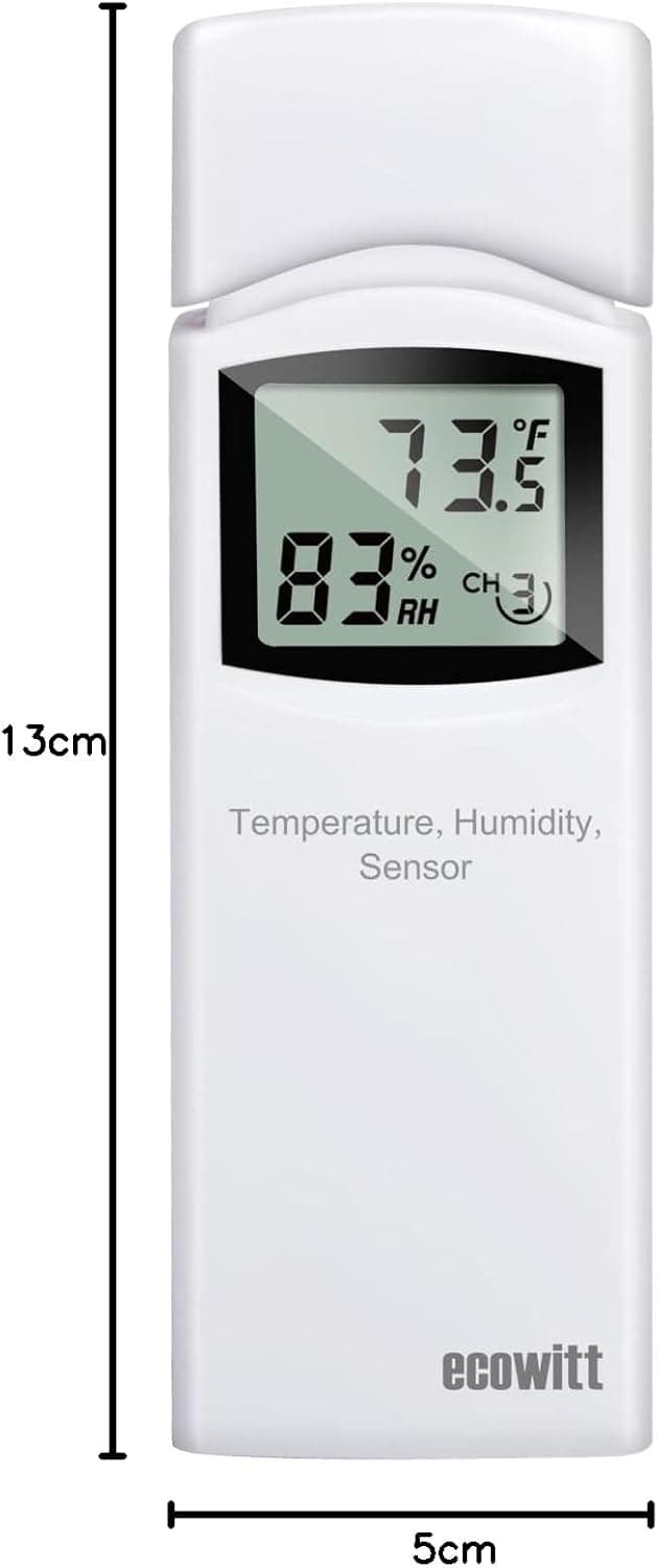 Thumbnail 6 de ECOWITT WH31 Termometro igrometro multicanale 8 canali