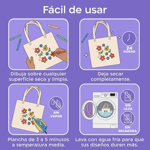 Thumbnail 5 de Zenacolor 26 Rotuladores Textil Doble Punta