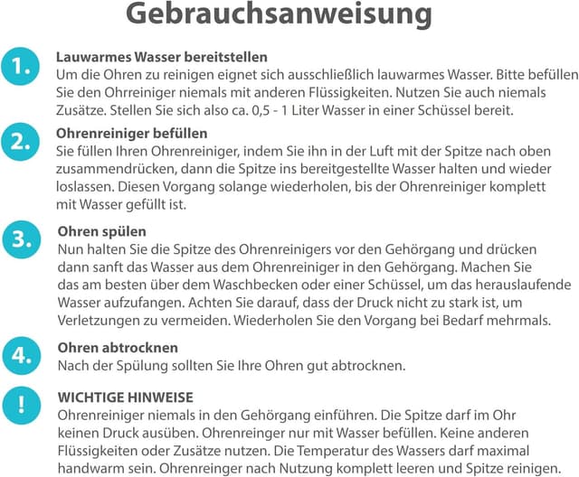 Thumbnail 5 de iQ-med Ohrenreiniger 200ml Ohrendusche